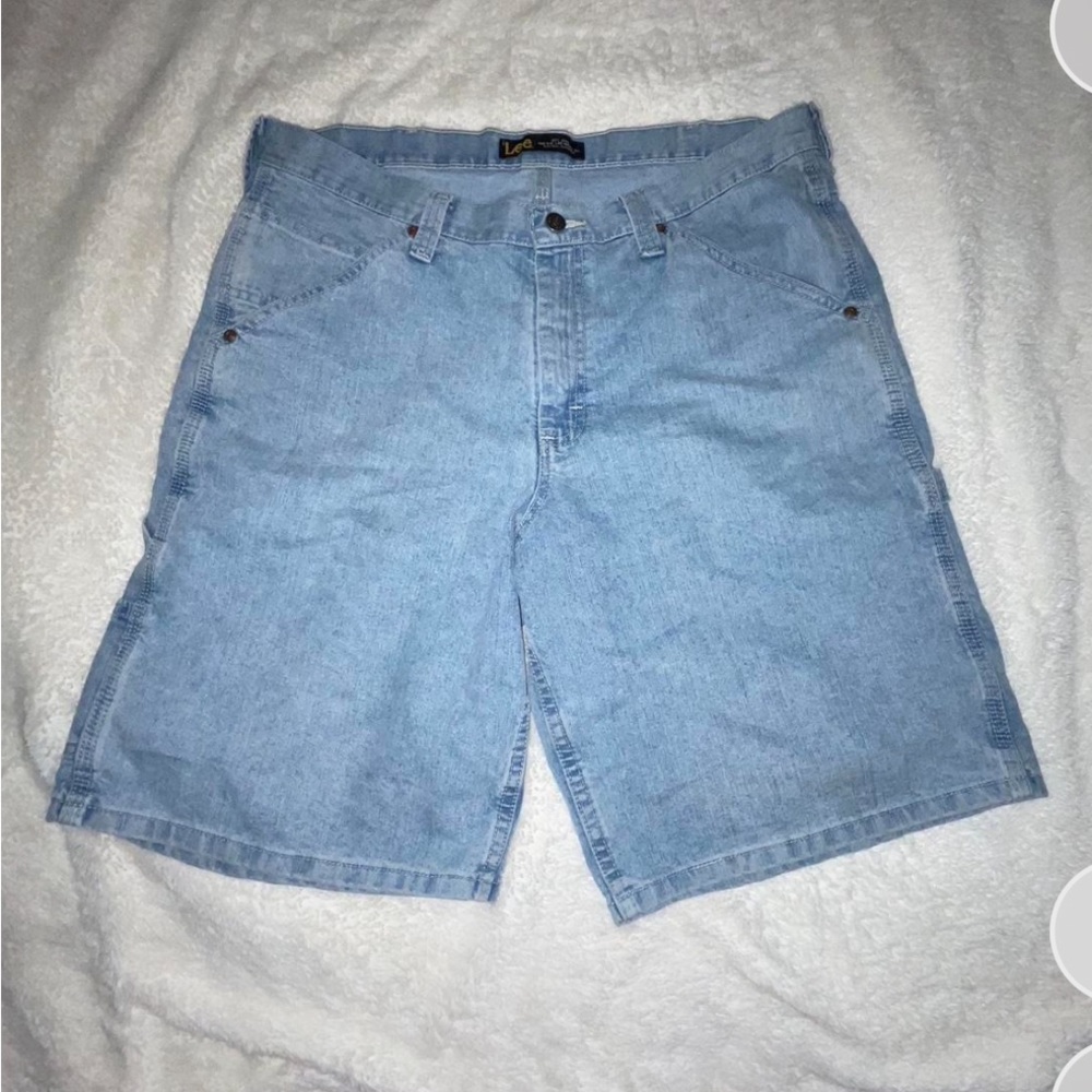 cool thrifted lee jorts